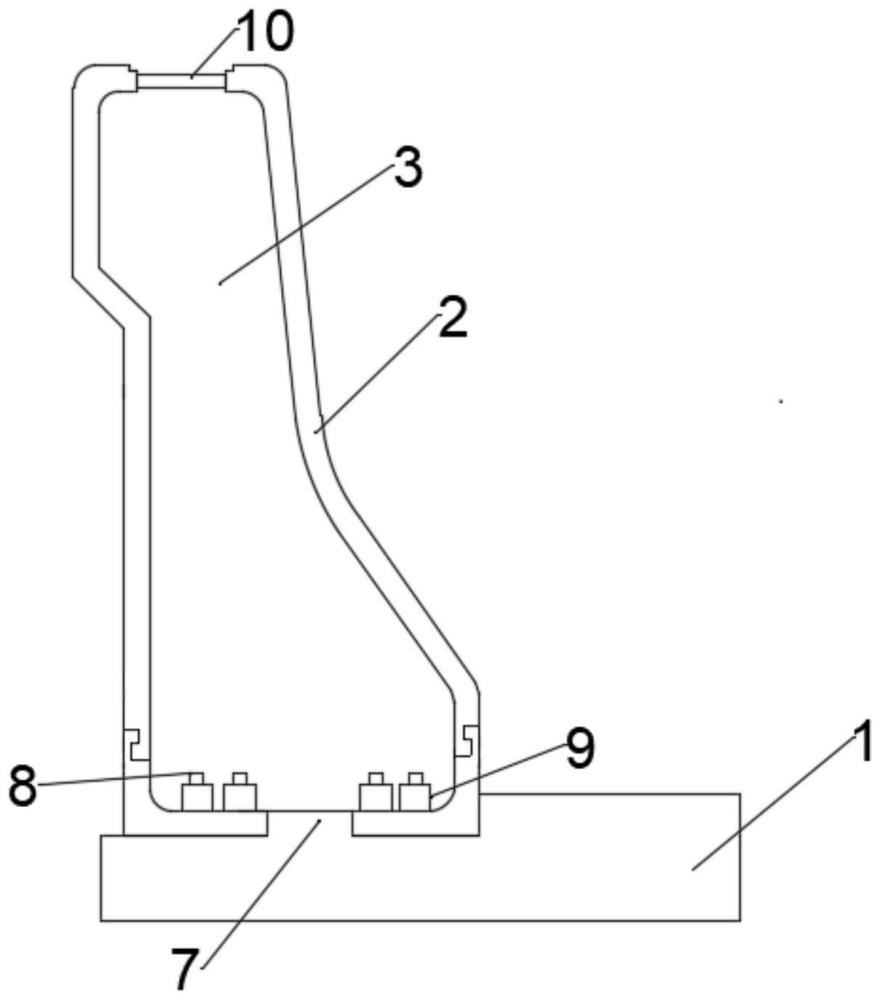 季凍區(qū)橋梁預制裝配式組合防撞墻