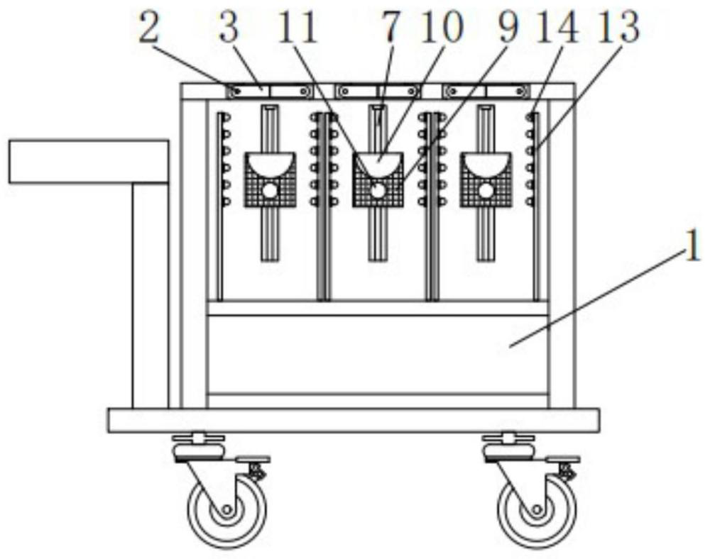 一種便于取放的消毒供應室用器械轉移系統(tǒng)