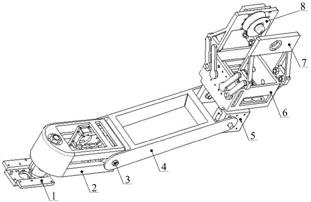 基于舵機(jī)驅(qū)動的高壓輸電巡線及作業(yè)機(jī)器人手臂