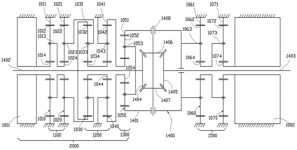 一種帶有轉矩定向分配功能的電動差速器