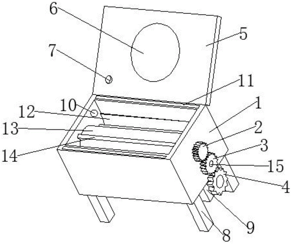 一種烘烤金花葵專用設(shè)備