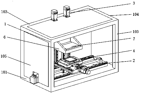 一種二維輔助振動的壓印裝置