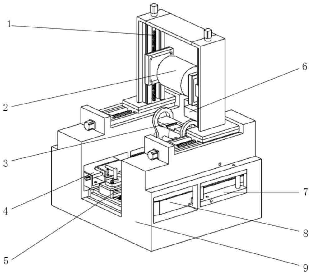 一種基于可升降平臺(tái)的輥對(duì)平面紫外納米壓印裝置及方法