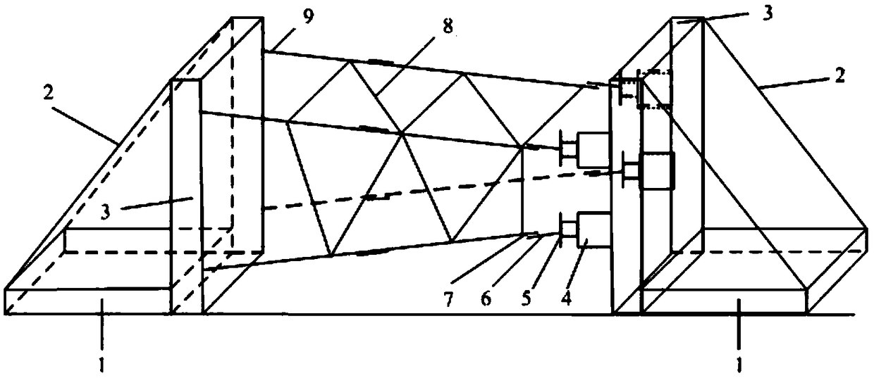 輸電鐵塔主材角鋼軸力與彎矩協(xié)調(diào)加載裝置
