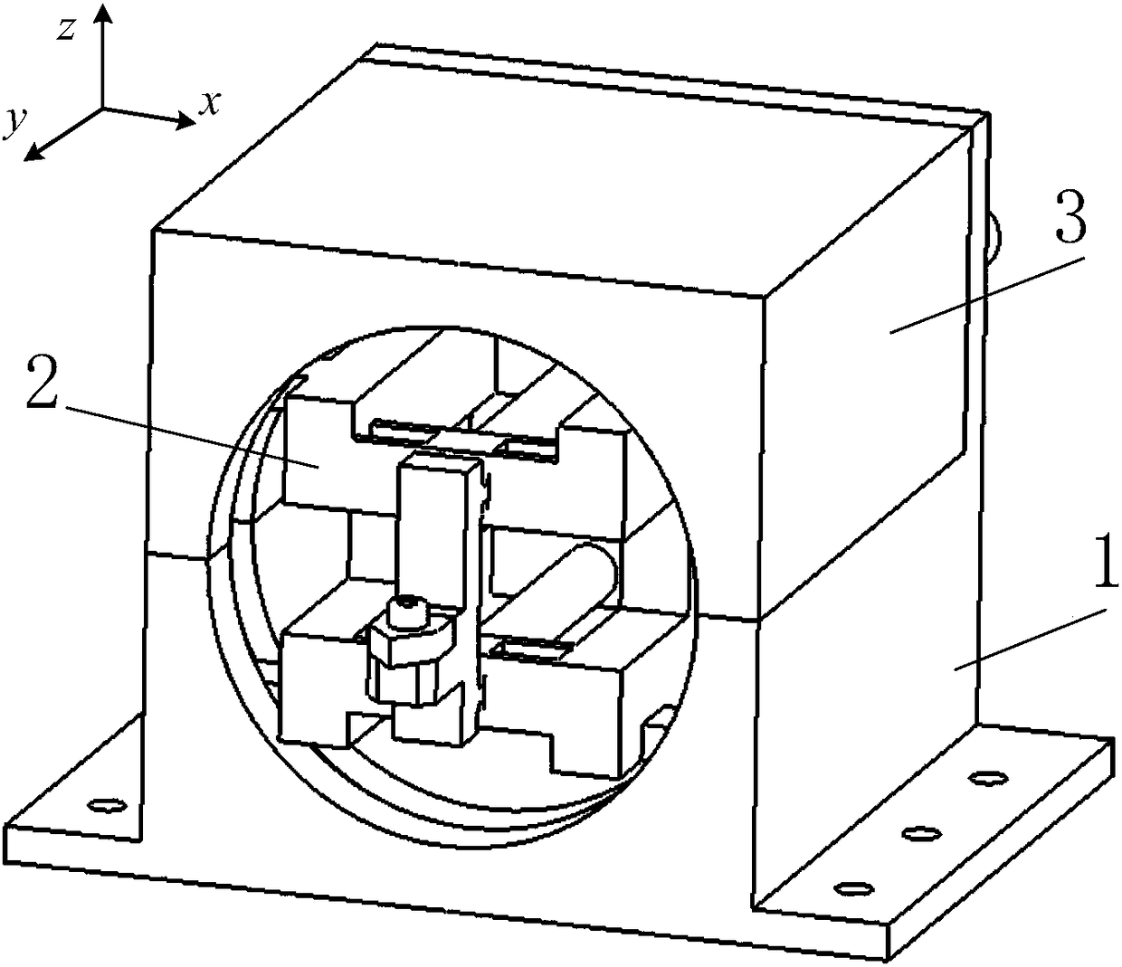 一種角度可調(diào)的普適性非共振橢圓振動(dòng)切削柔性裝置