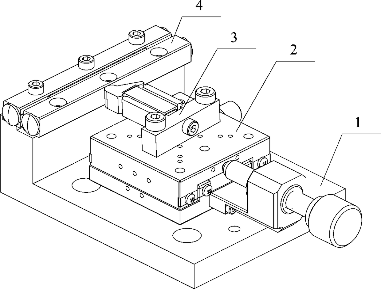 斜梯形運(yùn)動(dòng)轉(zhuǎn)換式精密壓電粘滑直線馬達(dá)及其驅(qū)動(dòng)方法