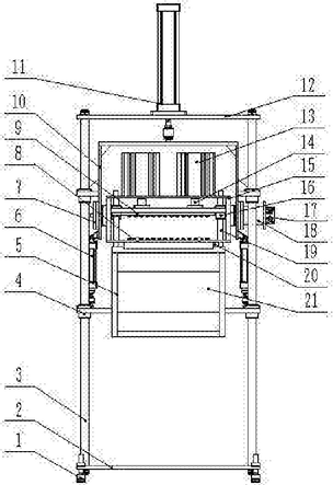 車用膠座氣門嘴氣密性及其內(nèi)芯靈活性檢測裝置
